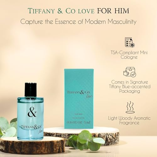 Tiffany & Co. Love for Him Mini Eau De Toilette 0.16 Fl Oz - Citrus Aromatic