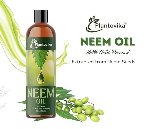 Pure Neem Oil 16 Oz - 100% Cold Pressed, All Natural Multipurpose
