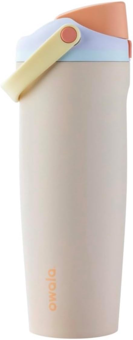 Owala FreeSip Sway Insulated Stainless Steel Water Bottle - 40oz, Two-Way Spout, BPA Free, Leak Proof, Ideal for Travel & Sports