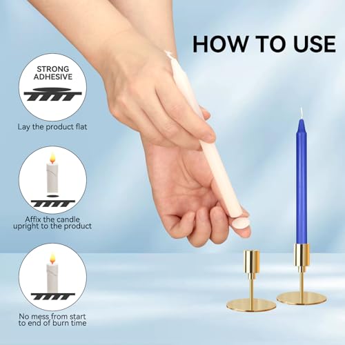 96 Pack Candle Wax Adhesive Dots for Secure Candle Placement