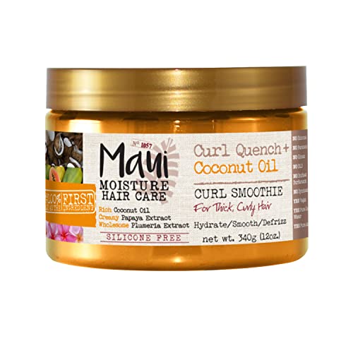 Maui Moisture Curl Quench + Coconut Oil Anti-Frizz Conditioner, 13 oz