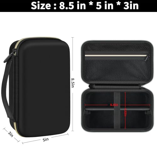 Grapsa Gold Hair Clipper Case for Professional Trimmers - Storage Holder