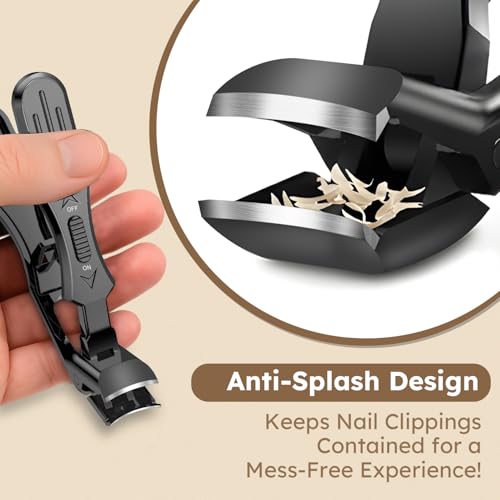 Nailysor 5-in-1 Professional Toenail Clipper Set for Thick Ingrown Nails