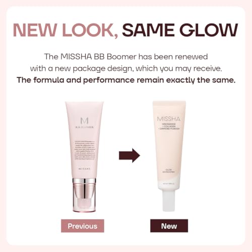 MISSHA M BB Boomer Face Primer - Radiant Dewy Glow Makeup Base