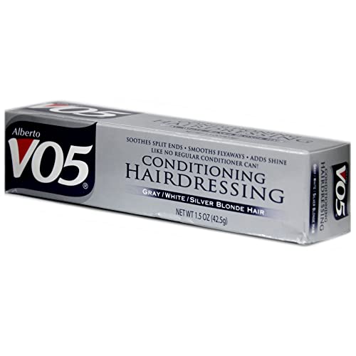 VO5 Conditioning Hairdressing for Gray & Silver Blonde Hair - 1.5 oz (Pack of 2)