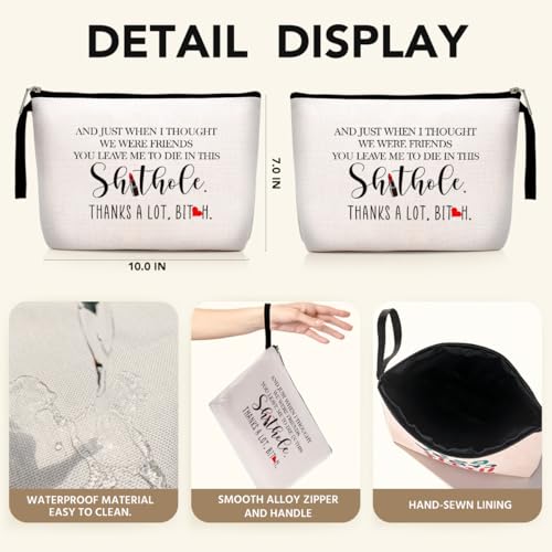 Hanamiya Na Farewell Gift Makeup Bag for Coworkers Boss Friends - Leaving Gift