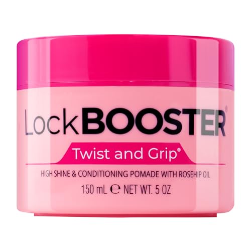 Style Factor Lock Booster Twist & Grip Braid Gel, 5 Oz. Strong Hold