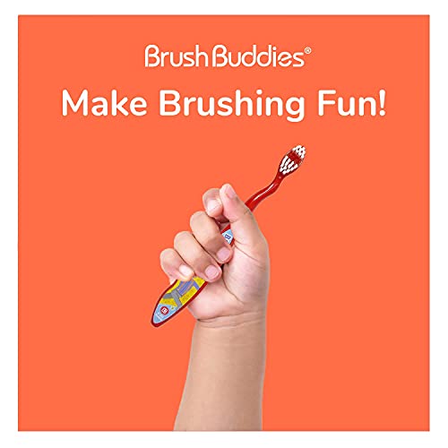 Blippi Kids Toothbrush Kit - 3PC Soft Bristles Travel Set