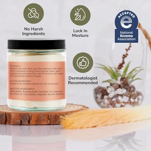 Chatham Natural Skin Care Eczema Relief Cream 3oz for Dry Skin