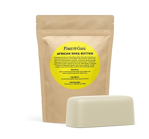 100% Pure African Shea Butter - 1 lb Natural Moisturizer for Skin & Hair