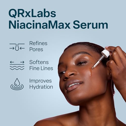 QRx Labs 10% Niacinamide Serum with Tea Tree Oil & Calendula - 2 oz