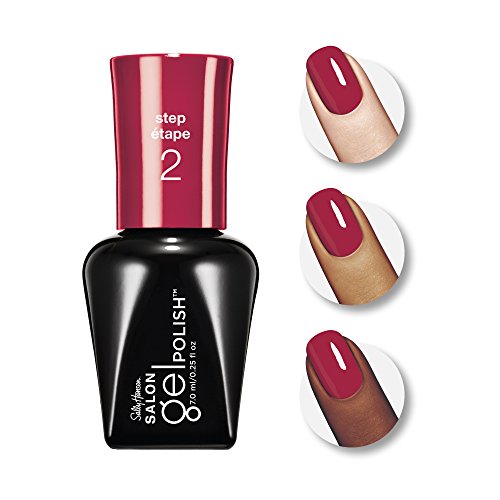 Sally Hansen Salon Gel Polish Nail Lacquer - Red My Lips, 0.14 Fl Oz