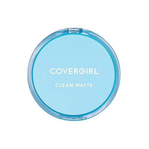 CoverGirl Matte Pressed Powder Buff Beige 10g - Oil-Free, Shine-Free Face Makeup