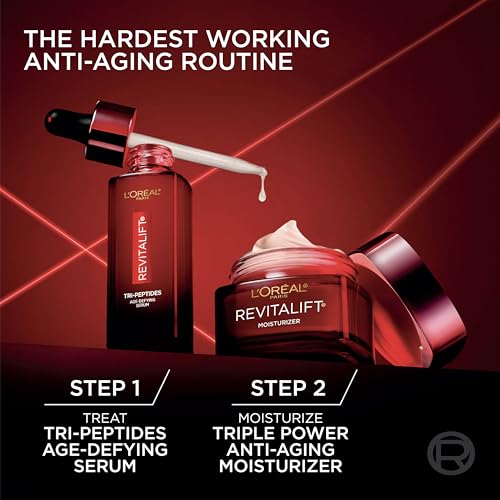 L'Oreal Paris Revitalift Triple Power Anti-Aging Face Serum, 1 FL oz