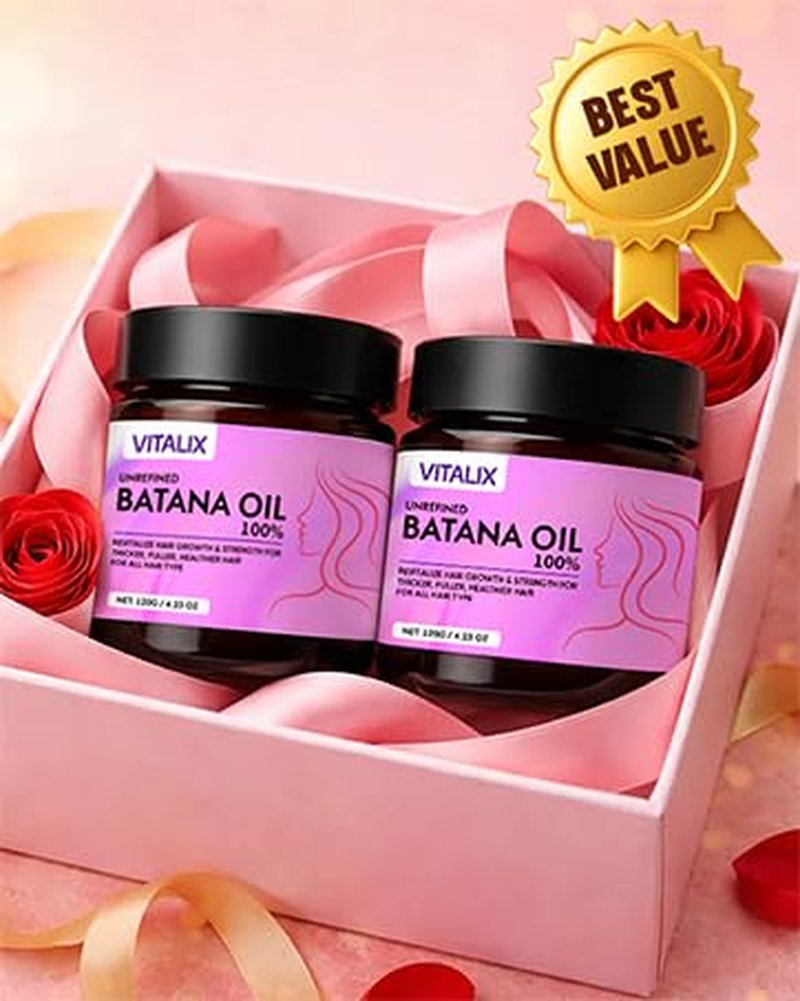 Batana Natural Hair Growth Oil - Organic Scalp Nourishing Treatment | 4.23 oz