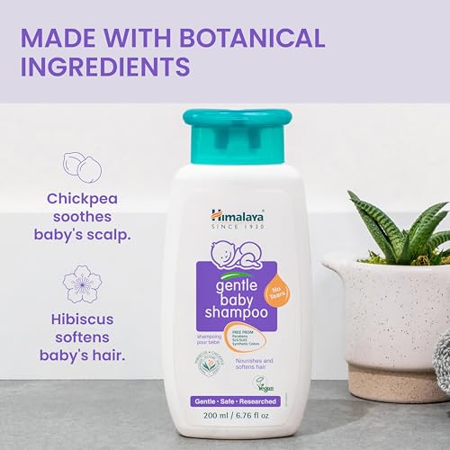 Himalaya Gentle Baby Shampoo - No Tears Formula, 6.76 oz