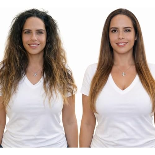 KERATIN RESEARCH Brazilian Keratin Hair Straightening and Smoothing Treatment Professional Organic Results shiny Hair with Natural look Queratina Keratina (4 OZ Original)