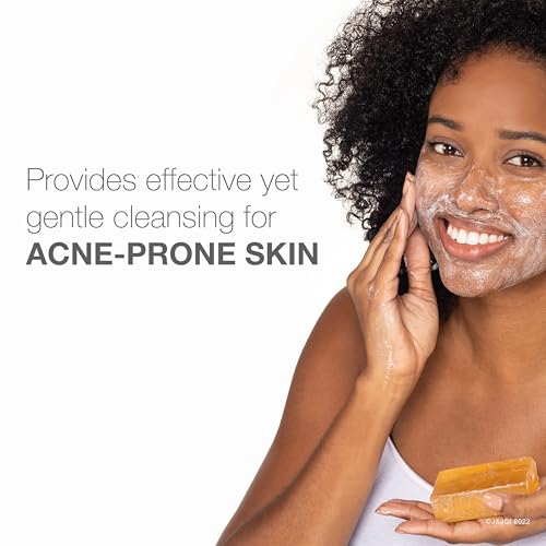 Neutrogena Facial Cleansing Bar for Acne-Prone Skin, 3.5 oz (Pack of 3)