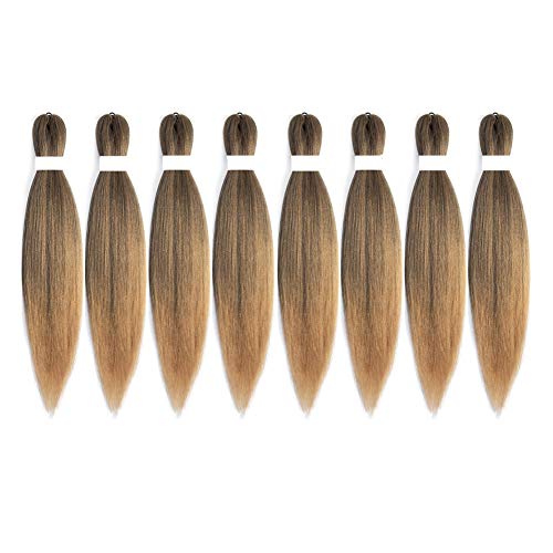 Fengmei 14 Inch Pre-Stretched Braiding Hair - 8 Packs #T27