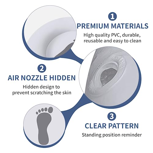 Inflatable Pool Foot Bath Basin for Easy Foot Cleaning