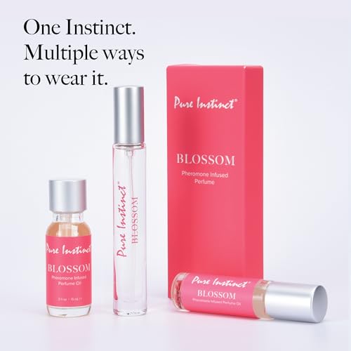 Pure Instinct Blossom Pheromone Infused Essential Oil - 0.5 Fl Oz Dropper