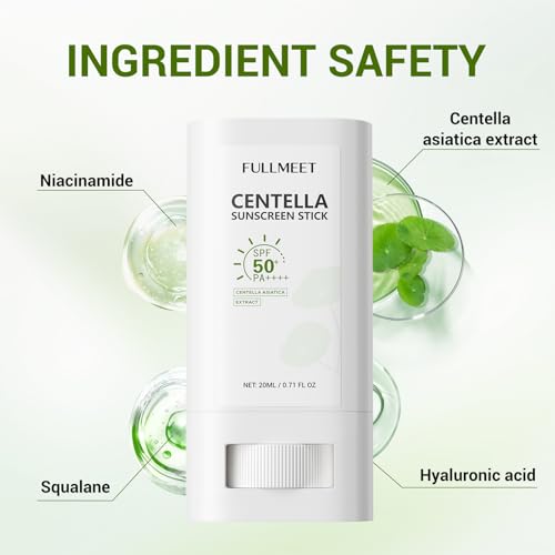 Hydrating Sunscreen Stick SPF 50+ with Centella | No White Cast