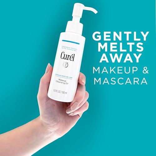 Curel Makeup Cleansing Oil for Dry Sensitive Skin, 5 fl oz