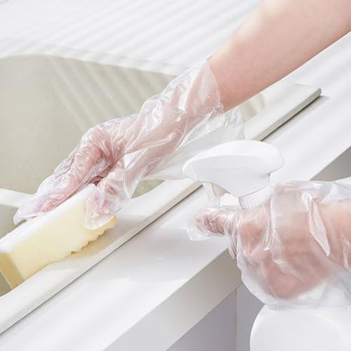 200 Disposable Paraffin Wax Liners for Hands & Feet - Thick PE Gloves