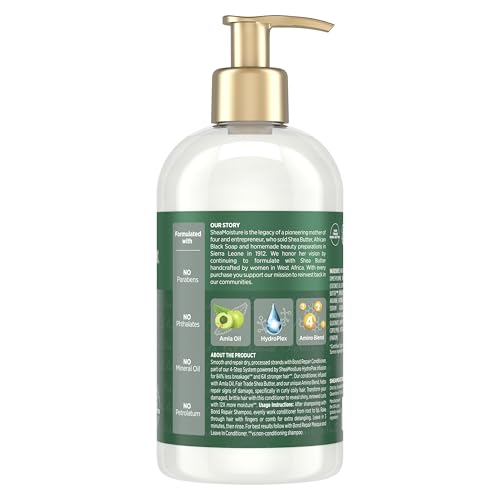 SheaMoisture Bond Repair Conditioner with Amla Oil, 13oz - Strengthens Damaged Hair