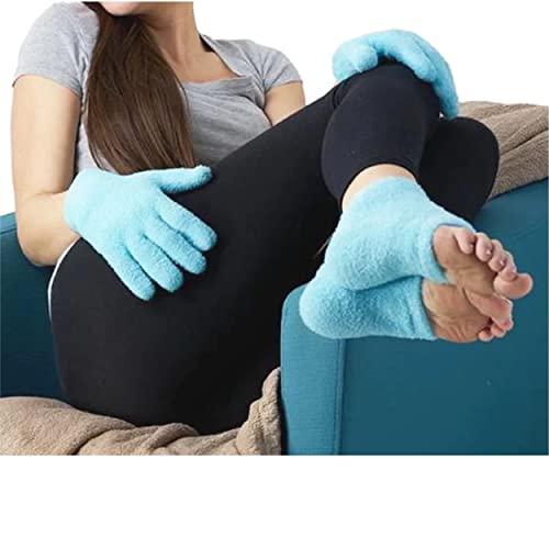 NatraCure Aqua Moisturizing Gel Heel and Glove Set - Hydrating Care