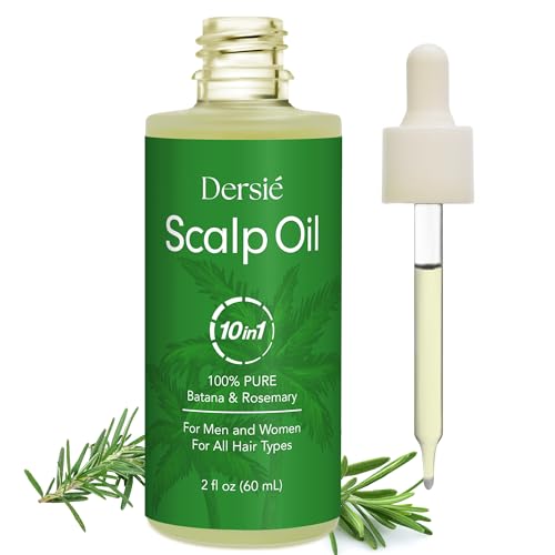 Scalp Oil for Hair Loss & Thinning Hair - Nourishing Batana & Tea Tree (60mL)