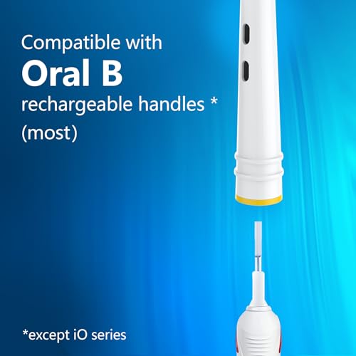 BUKURII Bk25 Floss-Like Electric Toothbrush Replacement Heads for Oral B, 4 Pack