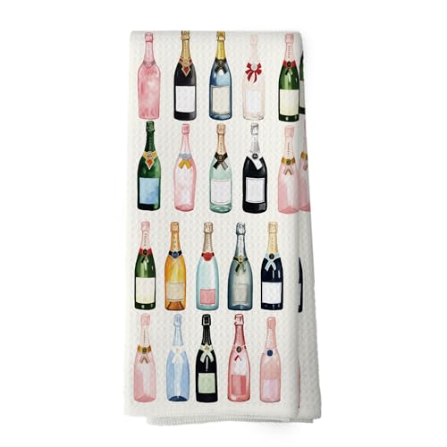 Kitchen Towels 16x24 Inch - Decorative Microfiber Dish Towels