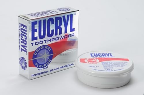 Eucryl Toothpowder for Powerful Stain Removal – 50g