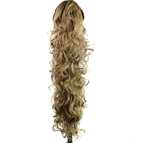 31 Inch Women's Curly Ponytail Hair Extension - Synthetic Claw Clip - 16M18#