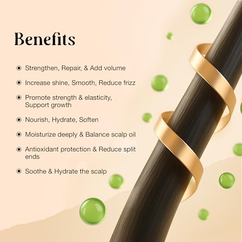 LivaClean Hair Serum Capsules for Frizzy, Damaged Hair - 60 CT