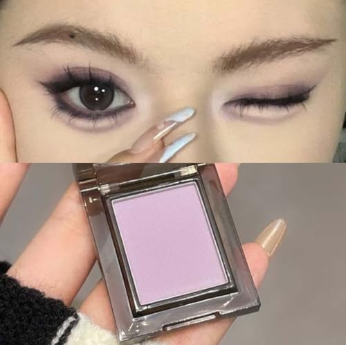 Plum Lavender Purple Matte Eyeshadow Palette for Aging Skin