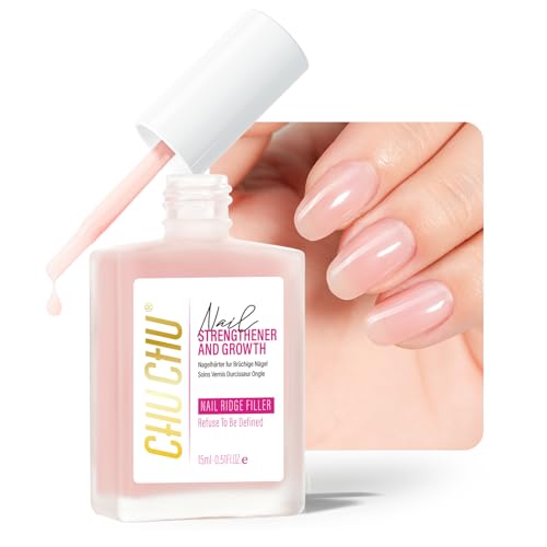 CHUCHU Soft Pink 8-in-1 Nail Strengthener & Repair for Women