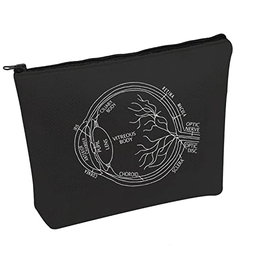 PWHAOO Funny Optometrist Makeup Bag - Ciliary Body B Design