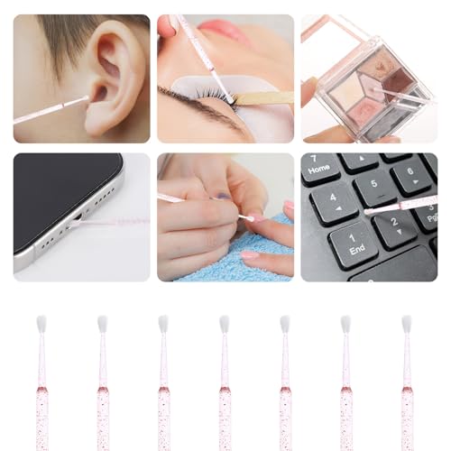 Tbestmax 500 Pcs Micro Applicator Brushes for Eyelash Extensions