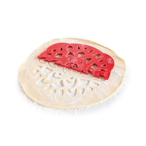 Talisman Designs 10-Inch Pie Top Cutter - Decorative Crust Tool