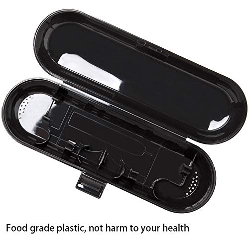 Nincha Black Electric Toothbrush Travel Case for Fairywill/Seago/Teethory/Sonic Brushes
