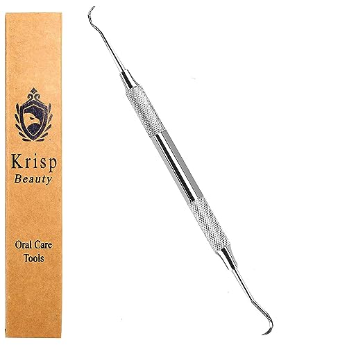 Dental Scaler & Tartar Remover Kit - Stainless Steel Teeth Cleaning Tools for Professionals & Home Use