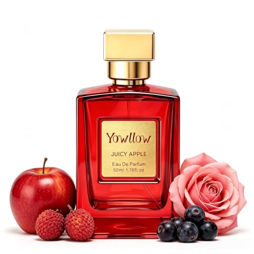 Yowllow Juicy Apple Eau de Parfum for Women 1.7 Fl Oz - Fruity Floral Scent, Long Lasting, Inspired by Juicy Apple 01