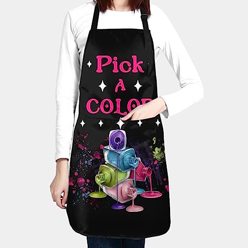 Giwawa Funny Hair Cutting Apron for Women - Adjustable Color Options