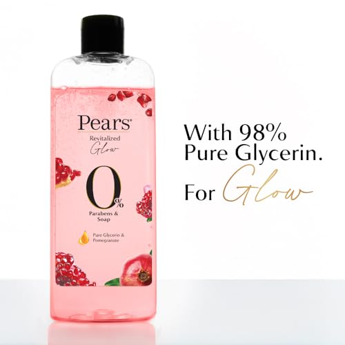 Pears Naturale Body Wash with Glycerin & Pomegranate - 250ml
