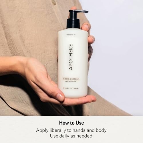 APOTHEKE White Vetiver Hand & Body Lotion - 10 Fl Oz Moisturizer