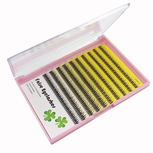 Vayator 8+10mm Mixed Black False Eyelash Extensions - Soft & Natural