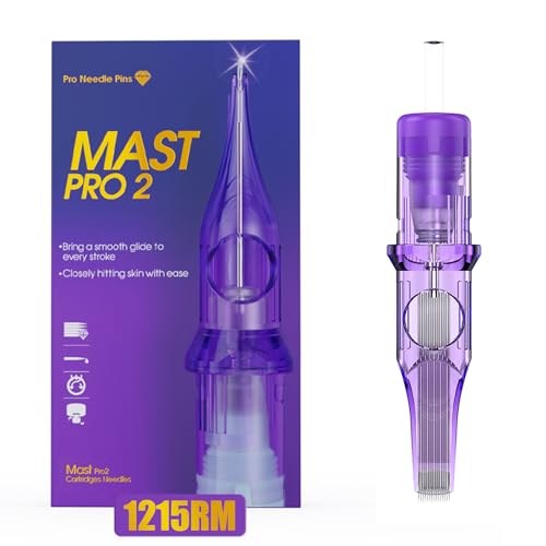 Mast Tattoo Pro2 1215RM Tattoo Needle Cartridges - Precision Ink Flow