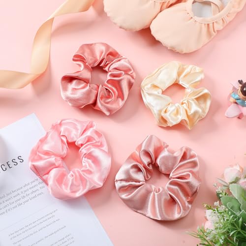 24-Piece Ballerina Party Favors Set with Hair Scrunchies and Thank You Cards